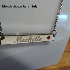 Personalized Birthstone Necklace